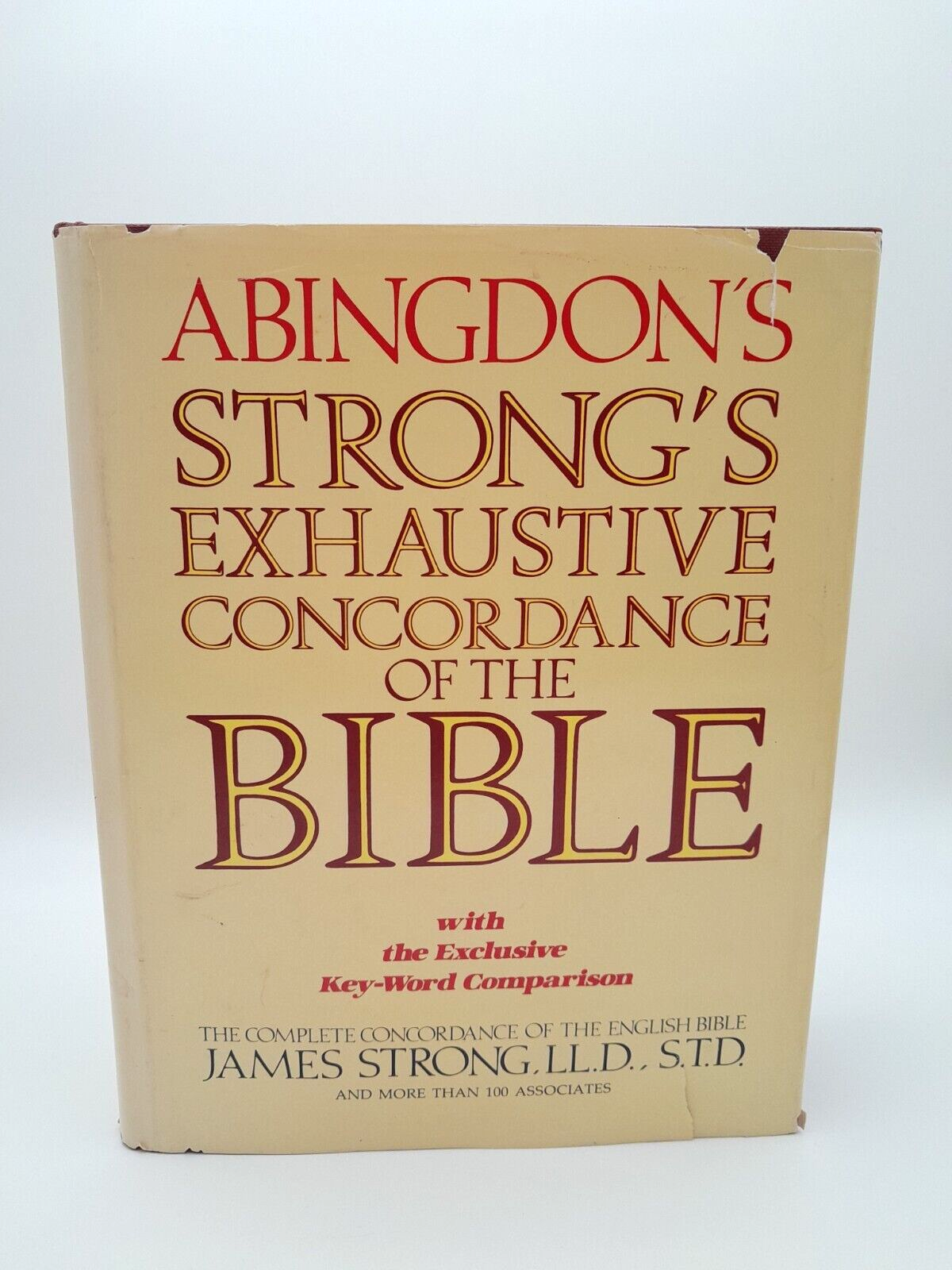 Abingdon's Strong's Exhaustive Concordance of the Bible Key Word Comparison 1984