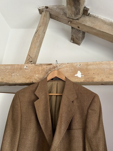 Blazer Chaqueta Deportiva Vintage DAKS Forrada 40T Lana Lino Seda DAKS Jermyn Street - Imagen 7 de 24