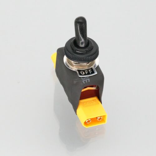 DIY Adapter XT60 Male OFF - ON Female RC Battery E-Bike Power Rocker Switch 32A - Picture 7 of 8
