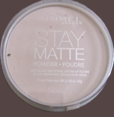 Rimmel Stay Matte Powder-Creamy Natural 011 *NEW*