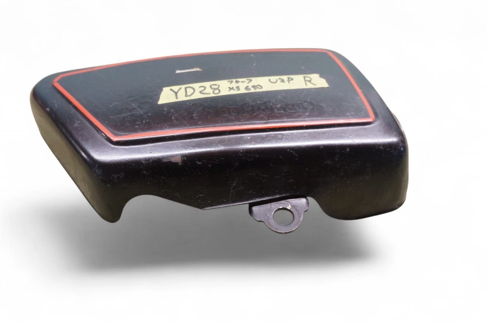 Yamaha Xs1 Xs 650 XS650 Side Cover Set Covers Right Yd28 *AH33 - Image 2 of 4