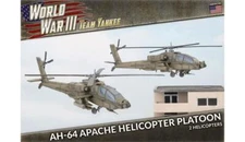 AH64 Apache Helicopter Platoon WWIII x2 Aircraft Team Yankee
