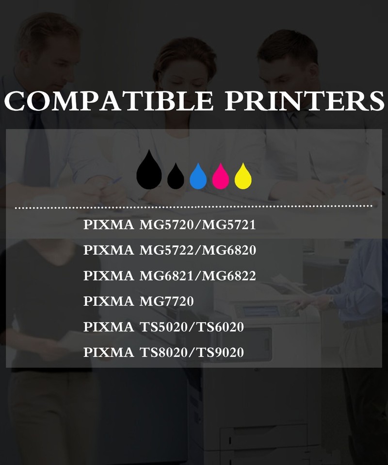 15 PZ PGI-270XL CLI-271XL Cartuccia Di Inchiostro Per Canon PIXMA - Foto 2