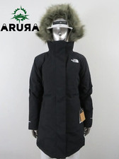 NWT Womens The North Face Arctic Parka Down Warm Winter Jacket - Black / Blonde