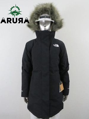 NWT Womens The North Face Arctic Parka Down Warm Winter Jacket - Black / Blonde