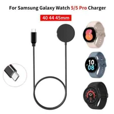 Charger Dock For Samsung Galaxy Watch 5 5 Pro Magnetic Charging Cable 40/44/45mm