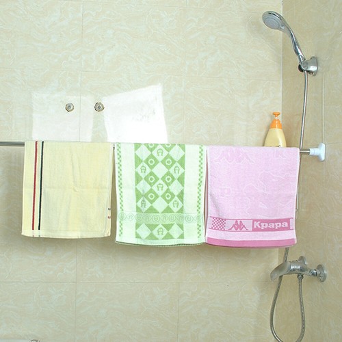 Tringle à Rideau de ventes exceptionnelles Douche Télescopique Extensible 50 -80cm pour Porte Vêtements Poteau
