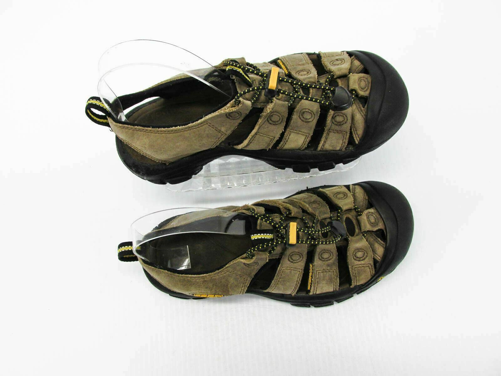 Scarpe Keen uomo Newport taglia 7M marrone sandalo sportivo sportivo us