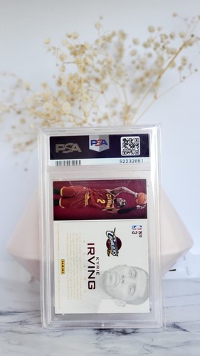 2012-13 Panini Intrigue Kyrie Irving SSP /10 Intriguing Players Gold PSA 8! - Bild 2 von 2