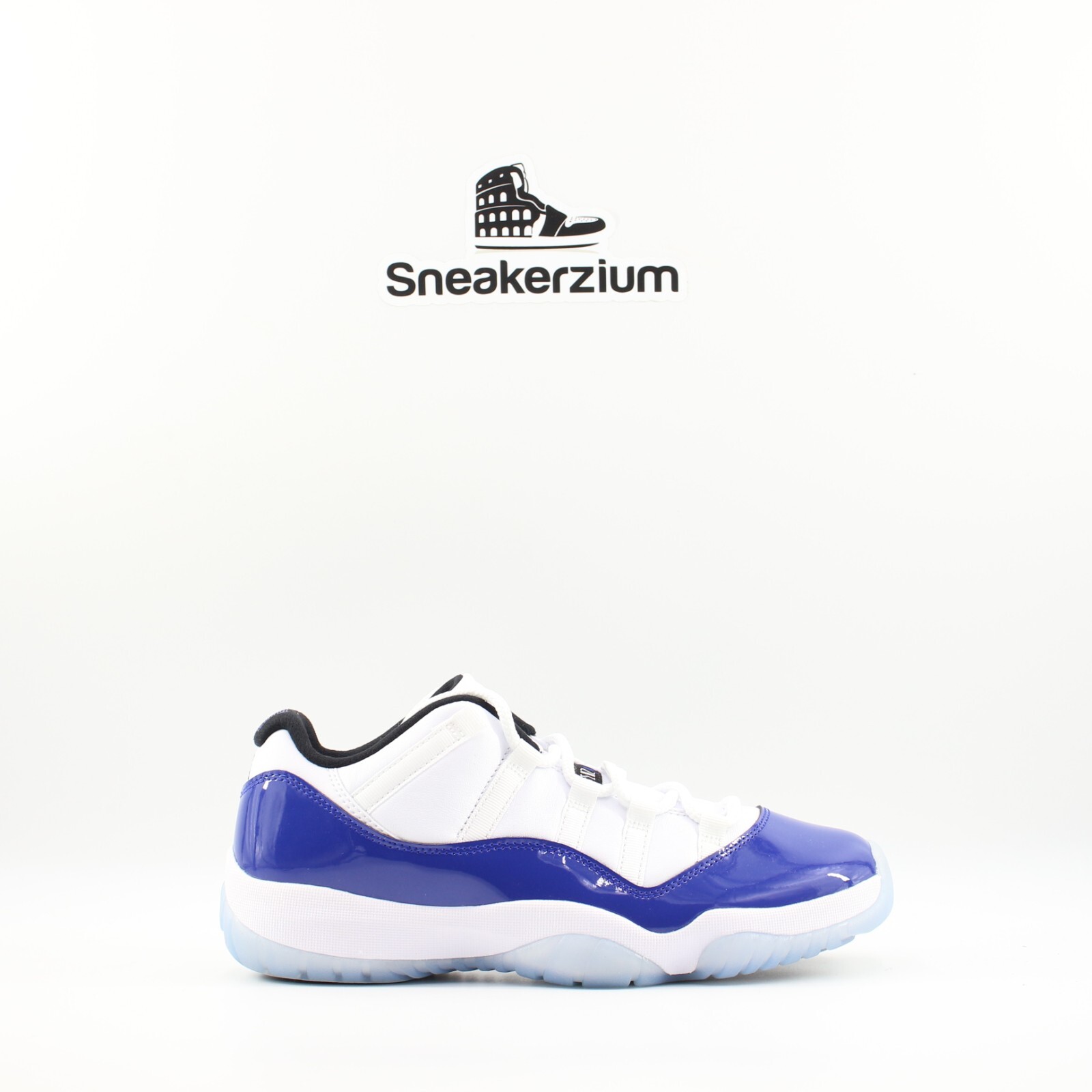 Женские кроссовки Nike Air Jordan 11 Retro Low белого цвета Concord AH7860-100 Новые