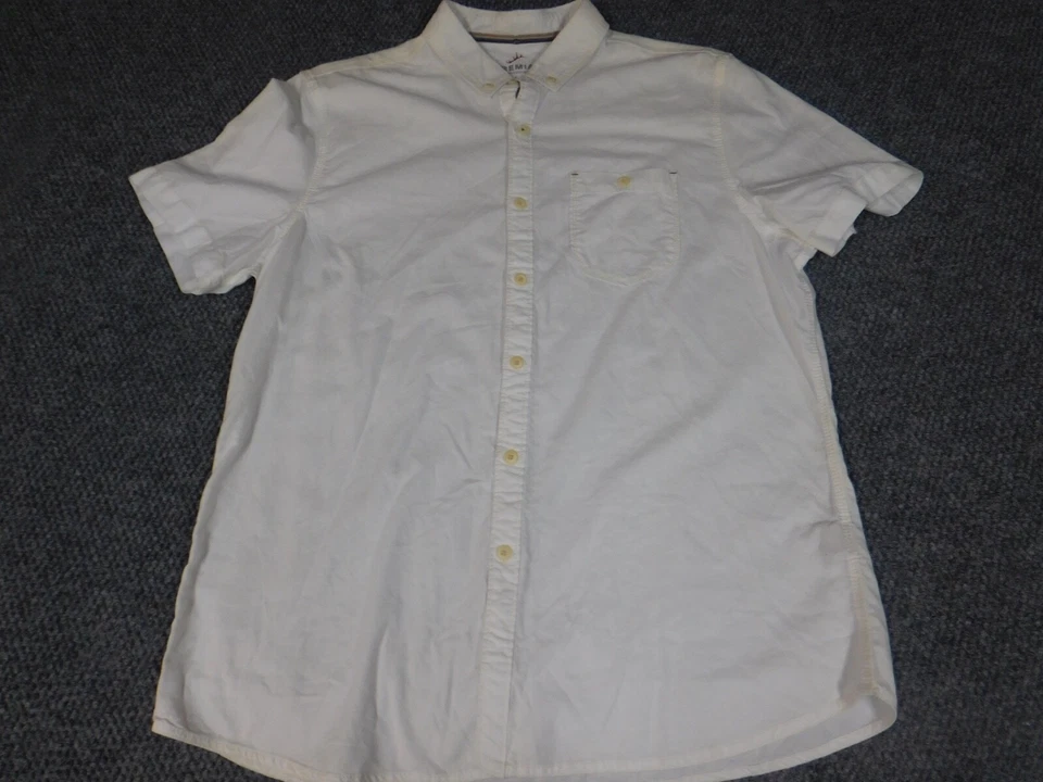 Jeremiah Mens Shirt Large white button down classic casual - Image 4 of 4