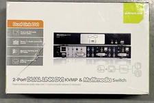 IOGEAR 2-Port Dual-Link DVI KVMP GCS1782 