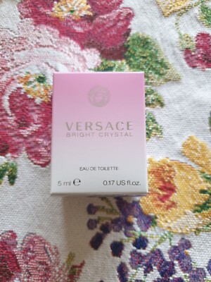 Miniatur VERSACE Bright Crystal Eau de Toilette 5 ml NEU OVP