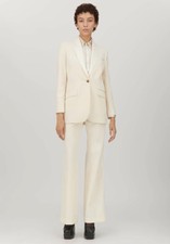 Bella Freud Ivor Wool Suit Trouser Jacket Shirt 8