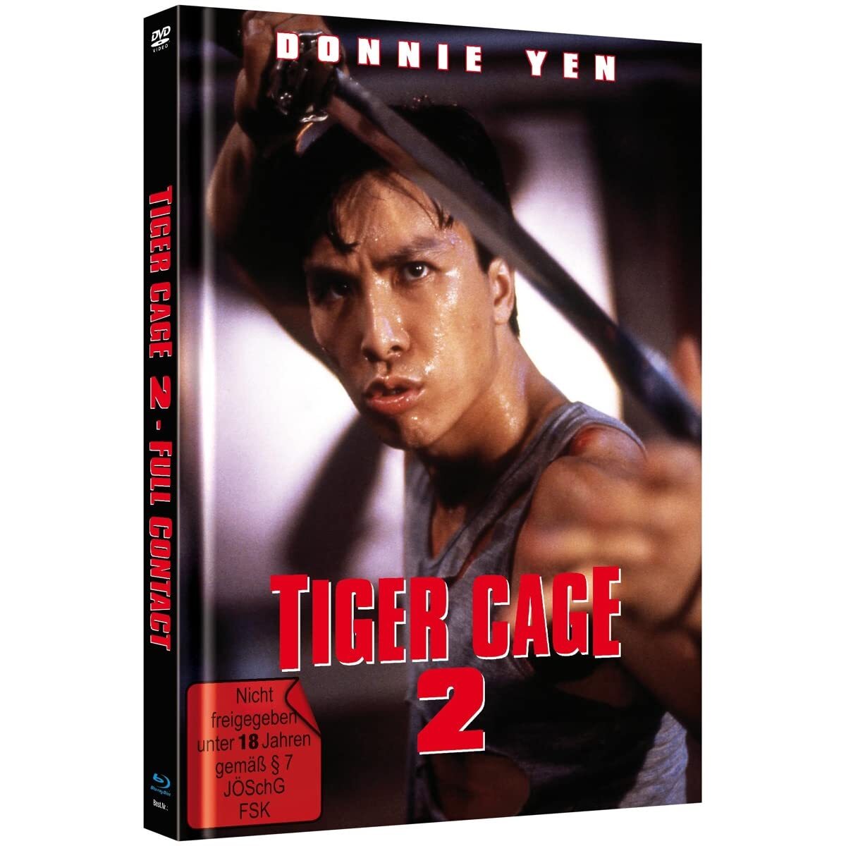 TIGER CAGE 2 aka Full Contact - Limited Mediabook Edition - Cover B (Blu-ray)