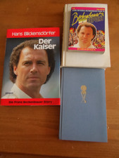 4 Bücher von bzw. über Franz Beckenbauer