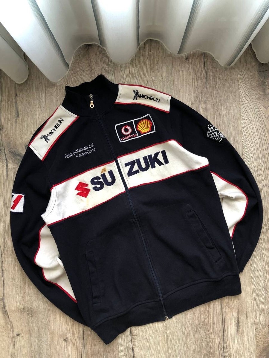 Suzuki F1 Shell Vodafone Racing Zip Track Jacket Vintage | eBay