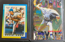 Lot of 5 Collectable David Cone Baseball Cards MLB Baseball