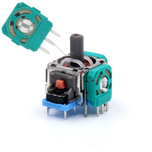 10 Pcs 2.3K Joystick Potentiometer 3 Needles Axis Resistor for PS5