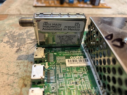 Sanyo DP50749-02 Chassis Version P50749-02 Main Board J4FH - Picture 2 of 4