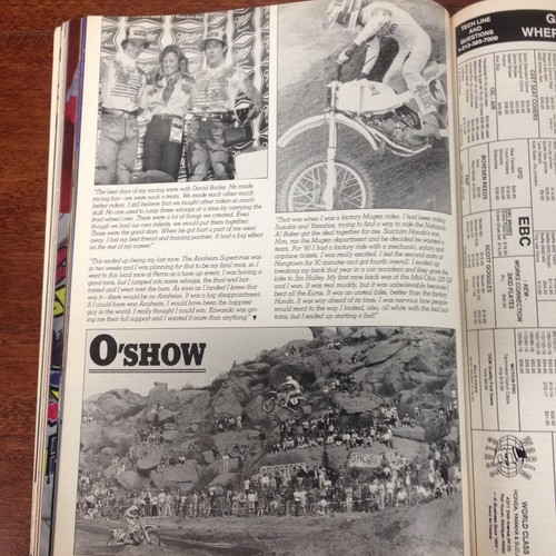 MOTOCROSS ACTION MAGAZIN SEPTEMBER 1991 MT MORRIS NATIONAL MIKE LAROCCO VMX - Bild 6 von 9