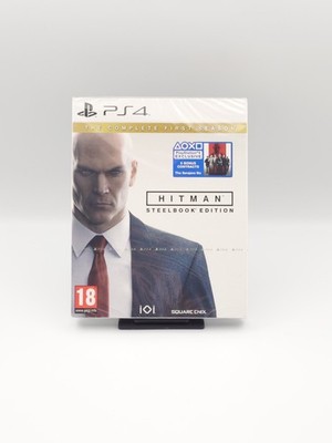Hitman Complete First Season Steelbook Edition (PS4, UK PAL) - Factory Sealed