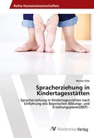 Werner Eitle | Spracherziehung In KindertagesstäTten | Taschenbuch | Deutsch