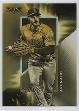 2019 Topps Fire En Fuego Gold Minted Nolan Arenado #EF-19 b4d