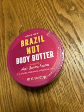Trader Joe s Brazil Nut Body Butter Fresh Nutty Scent Sealed Limited Edition 8oz