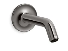 Kohler K-933-TT Purist 8-3/8" Wall Mounted Shower Arm and Flange I Titanium