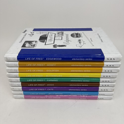 #ad #ad Life Of Fred Elementary Series Set of 9 Jelly Beans Math Lot $129.99