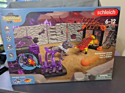 Schleich Eldrador Creatures BattleCave Arena 42673 Lava V Shadow New SEALED