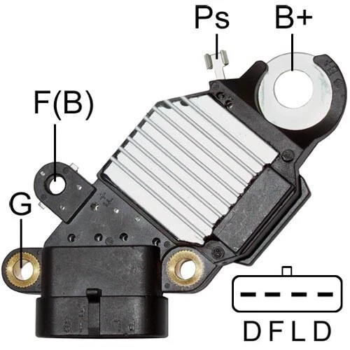 D235SEL Self-Exciting Voltage Regulator for Delco AD230 AD244 DR44 Alternator - Picture 1 of 1