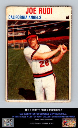 1979 Joe Rudi [Hand Cut] #84