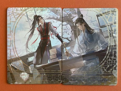 Genuine The Untamed MDZS Wei Wuxian Xiao Zhan Photo Card Wang Yibo Lan Wanji 2
