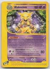 Alakazam 33/165 Rare Expedition Base Set Pokemon MP