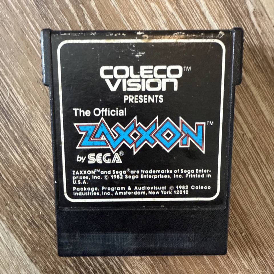 Zaxxon ColecoVision Video Game By Sega (74) - Image 3 of 3