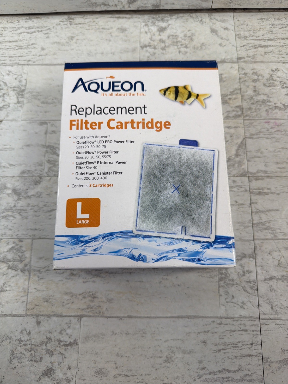 Cartridges For Aquarium Fish Tank - Large 3-pack