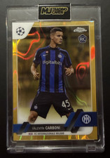 VALENTIN CARBONI 2023 Topps Chrome Gold Lava Rookie Card #6. rookie card picture