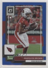 2022 Panini Donruss Optic Blue Prizm /179 Marquise Brown #3 02v3