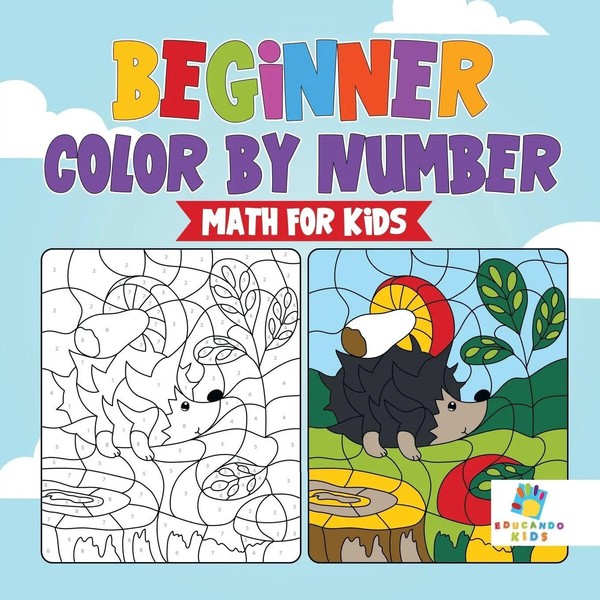 Educando Kids | Beginner Color By Number Math For Kids | Taschenbuch | Englisch-image