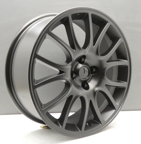 FIAT 500 ABARTH 17" ALLOY WHEEL RIM 7J SATIN BLACK OEM 51886429 GENUINE X1