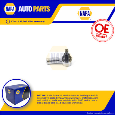 Tie / Track Rod End fits SUZUKI IGNIS ATK412 1.2 Right 2016 on K12C Joint NAPA