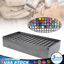 78 Tattoo Ink Display Rack Wall Mounted Tattoo Bottle Pigment Bottles Holder