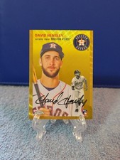 2023 Topps Chrome Platinum #147 David Hensley gold wave RC Houston Astros 