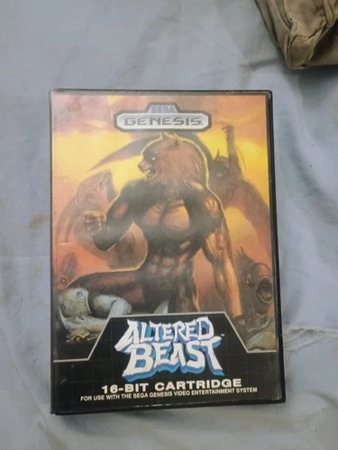 ALTERED BEAST SEGA GENESIS COMPLETE IN BOX VERY GOOD CONDITION Tested And Workin