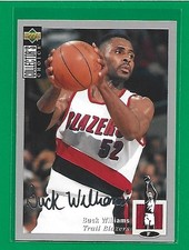 1994-95 Upper Deck Collector's Choice - Buck Williams #52 Silver Signature