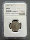 1897-O Barber Quarter — photo from another recent sale