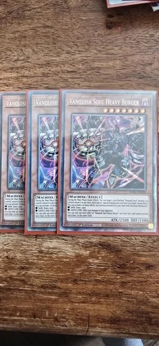 Vanquish Soul Heavy Borger WISU-EN018 Collector's Rare 1st Edition nm