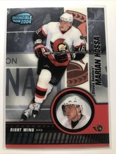 Marian Hossa 2003-04 Pacific Invincible #69 BLUE PARALLEL SP SENATORS /350